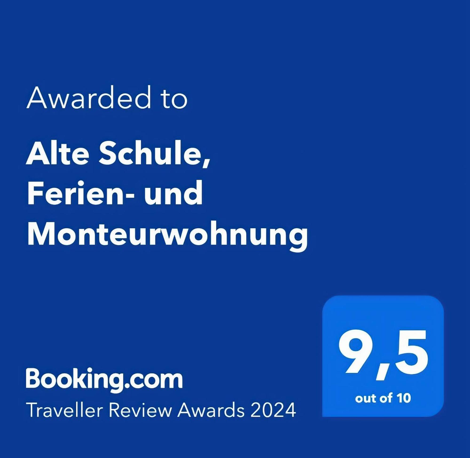 Alte Schule, Ferien- Und Monteurwohnung แกร์นสบาค ภายนอก รูปภาพ